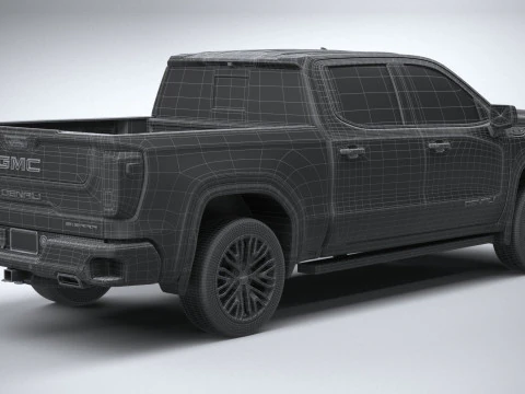 GMC Sierra Denali 2022 3D Model