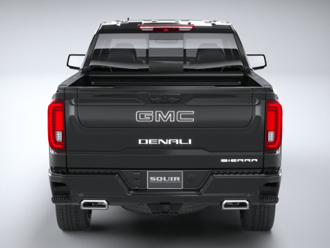 GMC Sierra Denali double cab 2022 3D मॉडल