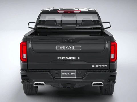 GMC Sierra Denali double cab 2022 3D Model
