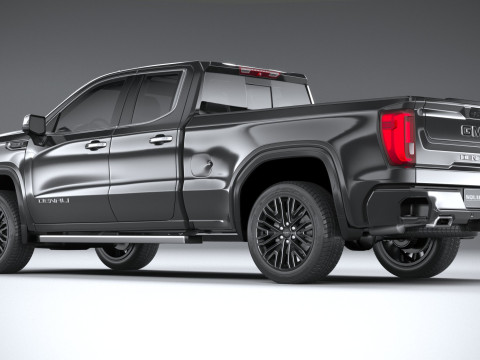 GMC Sierra Denali double cab 2022 3D मॉडल
