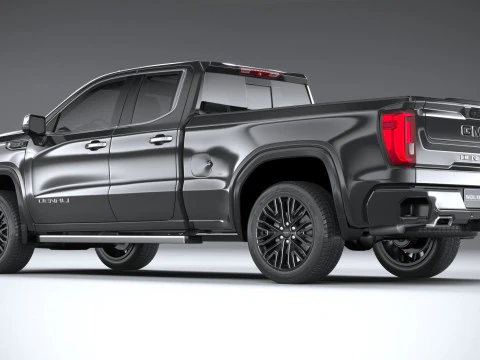 GMC Sierra Denali double cab 2022 3D Model