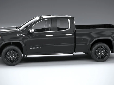 GMC Sierra Denali double cab 2022 3D Model