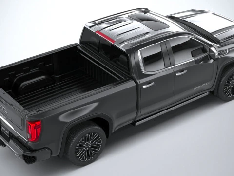GMC Sierra Denali double cab 2022 3D Model
