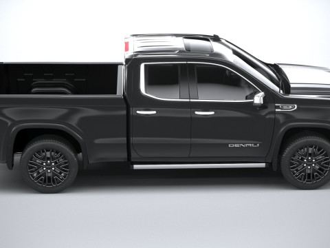 GMC Sierra Denali double cab 2022 3D मॉडल