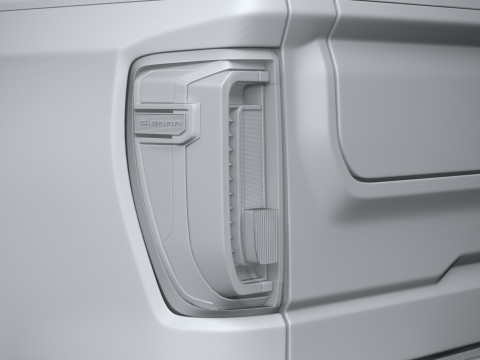GMC Sierra Denali double cab 2022 3D मॉडल