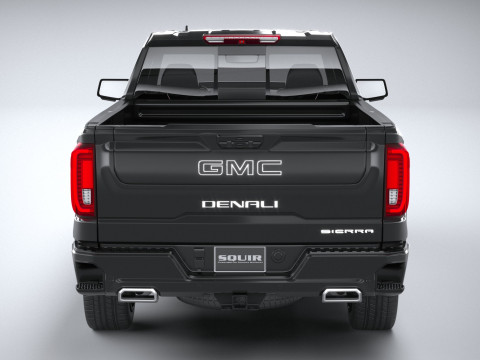 GMC Sierra Denali regular cab 2022 Modelo 3D
