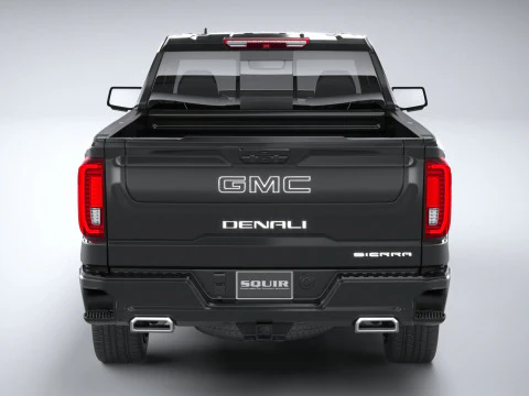 GMC Sierra Denali regular cab 2022 3D Model