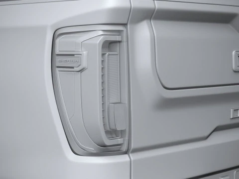 GMC Sierra Denali regular cab 2022 3D Model