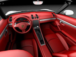 Porsche Boxster S 2013 3D Model