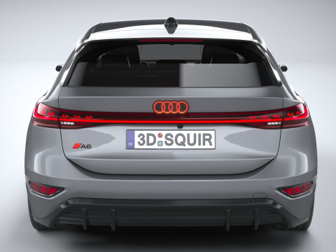 Audi A6 Avant e-tron 2025 3D Модель
