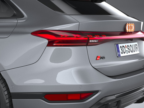 Audi A6 Avant e-tron 2025 3D Модель