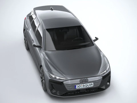 Audi A6 Avant e-tron 2025 3D Model