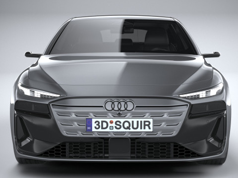Audi A6 Avant e-tron 2025 3D Модель