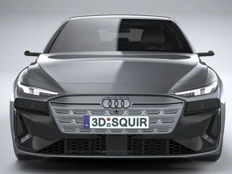 Audi A6 Avant e-tron 2025 3D Model