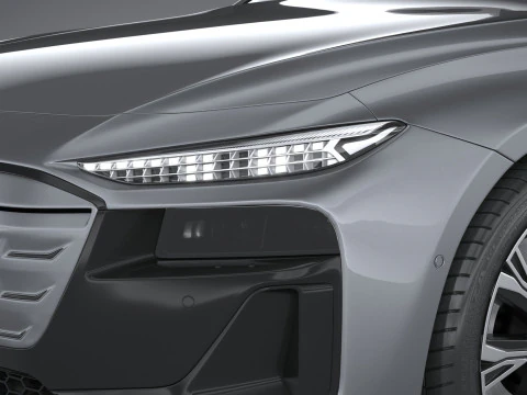 Audi A6 Avant e-tron 2025 3D Model