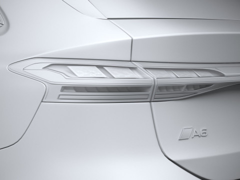 Audi A6 Avant e-tron 2025 3D Модель