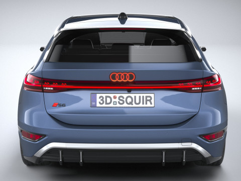 Audi S6 Avant e-tron 2025 3Dモデル