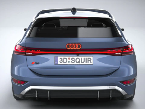 Audi S6 Avant e-tron 2025 3D Model