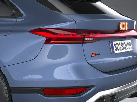Audi S6 Avant e-tron 2025 3Dモデル