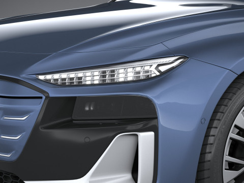 Audi S6 Avant e-tron 2025 3Dモデル