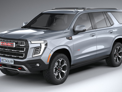 GMC Yukon AT4 2025 3D Model