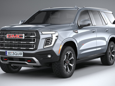 GMC Yukon AT4 2025 3D Model