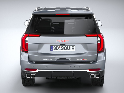 GMC Yukon AT4 2025 3D Model