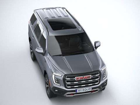 GMC Yukon AT4 2025 3D Model