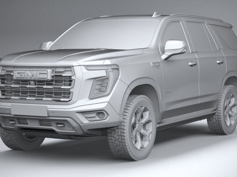 GMC Yukon AT4 2025 3D Model