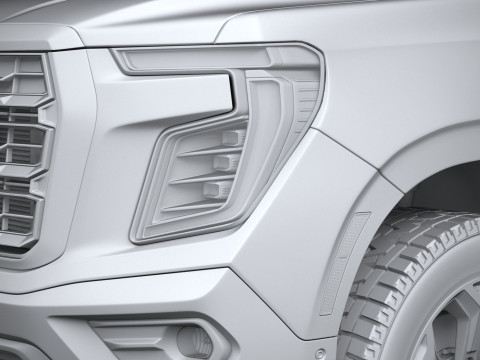 GMC Yukon AT4 2025 3D Model