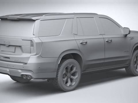 GMC Yukon AT4 2025 3D Model