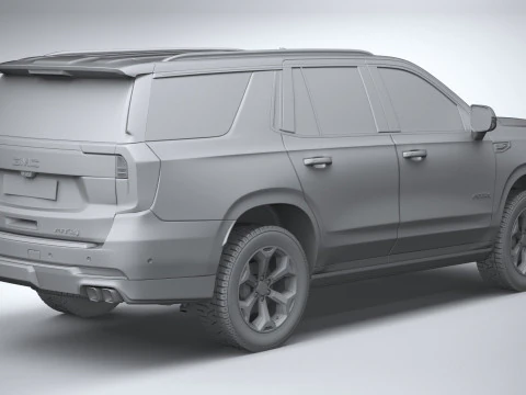 GMC Yukon AT4 2025 3D Model