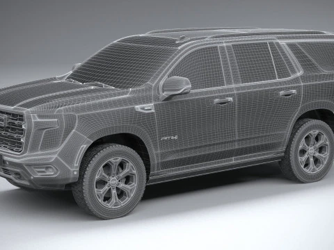 GMC Yukon AT4 2025 3D Model