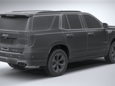 GMC Yukon AT4 2025 3D Model