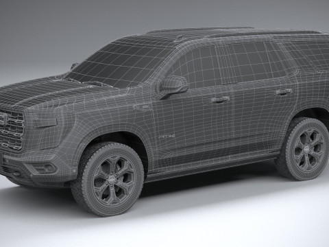 GMC Yukon AT4 2025 3D Model