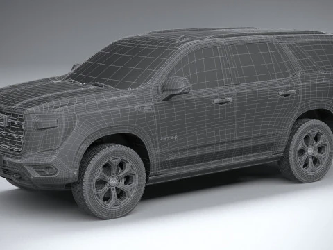 GMC Yukon AT4 2025 3D Model