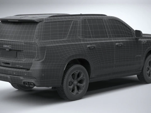 GMC Yukon AT4 2025 3D Model