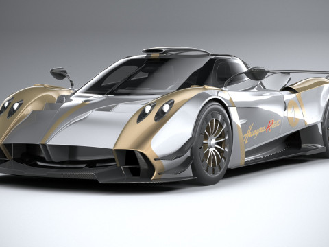 Pagani Huayra R EVO 2024 3D Model