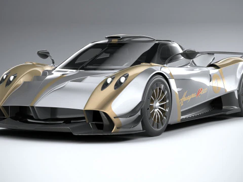 Pagani Huayra R EVO 2024 3D Model
