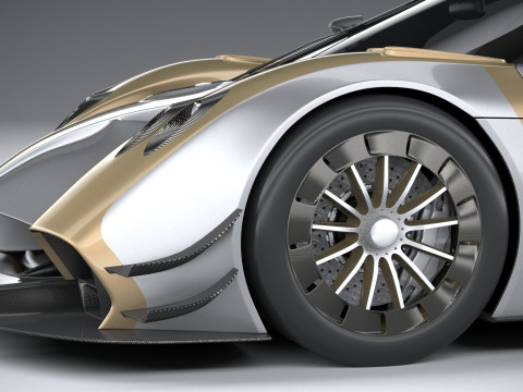 Pagani Huayra R EVO 2024 3D Model