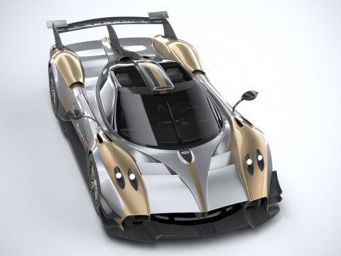 Pagani Huayra R EVO 2024 3D Model