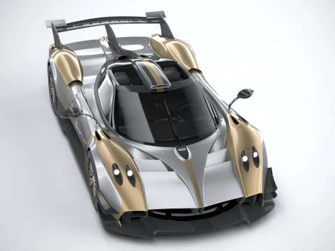 Pagani Huayra R EVO 2024 3D Model