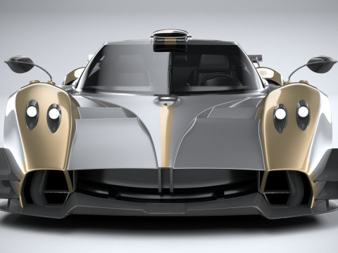 Pagani Huayra R EVO 2024 3D Model