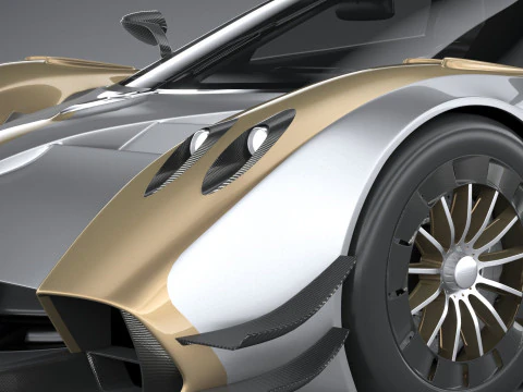 Pagani Huayra R EVO 2024 3D Model