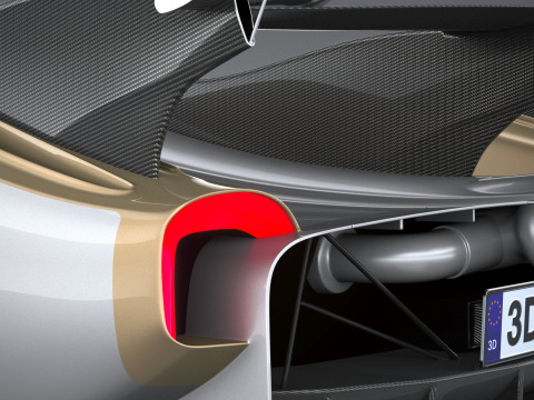 Pagani Huayra R EVO 2024 3D Model