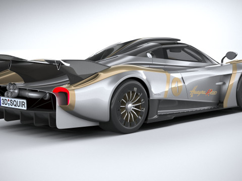 Pagani Huayra R EVO 2024 3D Model