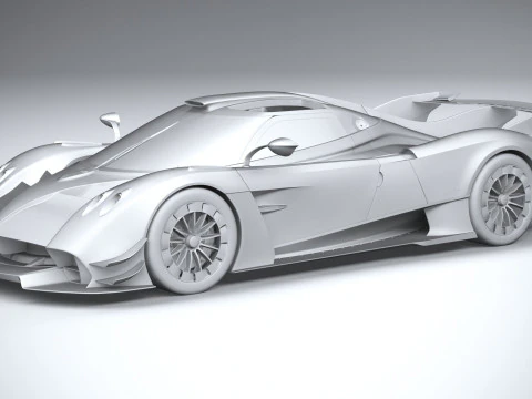 Pagani Huayra R EVO 2024 3D Model