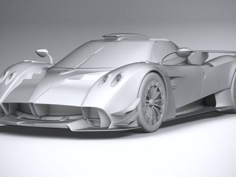 Pagani Huayra R EVO 2024 3D Model