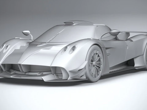 Pagani Huayra R EVO 2024 3D Model