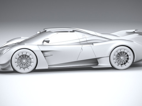 Pagani Huayra R EVO 2024 3D Model